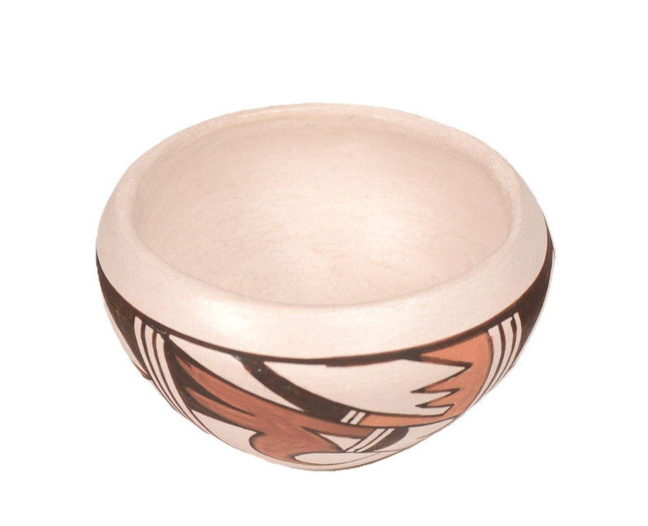 Hopi Pueblo Small Polychrome Pottery By White Swan