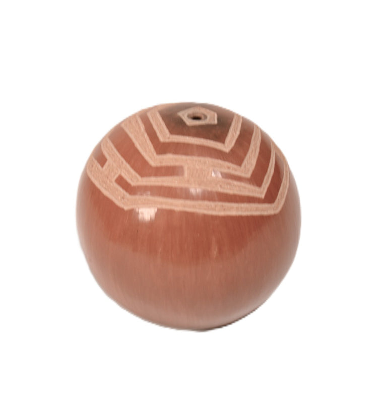 Santa Clara Pueblo Sphere Seed Jar Pottery By NM