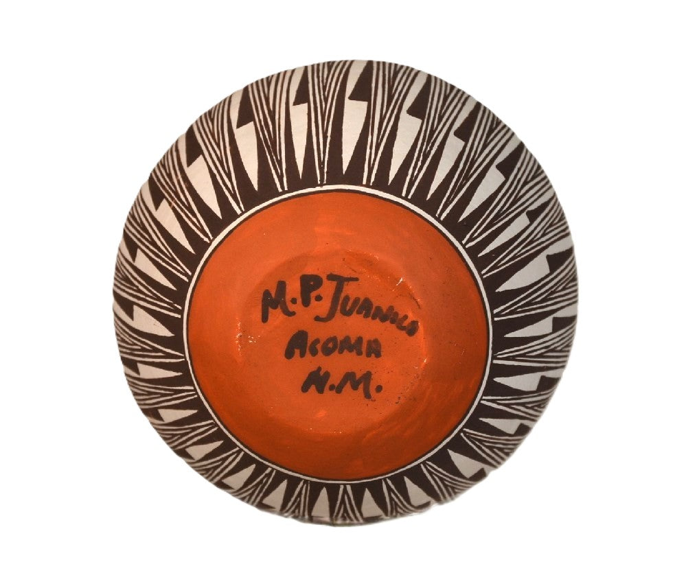 Acoma Pueblo Small Olla Pottery By Marianna Patricio Juanico