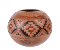 Navajo Pottery Jar By I. W. Dineh