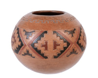 Navajo Pottery Jar By I. W. Dineh