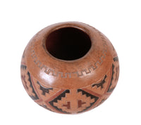 Navajo Pottery Jar By I. W. Dineh