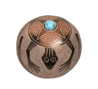 Santa Clara Pueblo Pottery By Corn Moquino