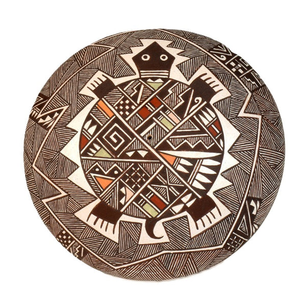 Acoma Pueblo Pottery Seed Jar By Rebecca Lucario
