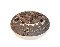 Acoma Pueblo Pottery Seed Jar By Rebecca Lucario