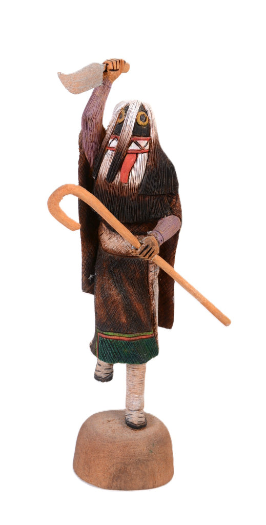 Hopi Kachina Ogre Woman By Timothy Talawepi