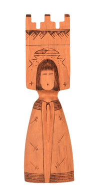 Zuni Pueblo Flat Maiden Kachina By A. Lewis