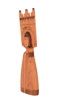 Zuni Pueblo Flat Maiden Kachina By A. Lewis