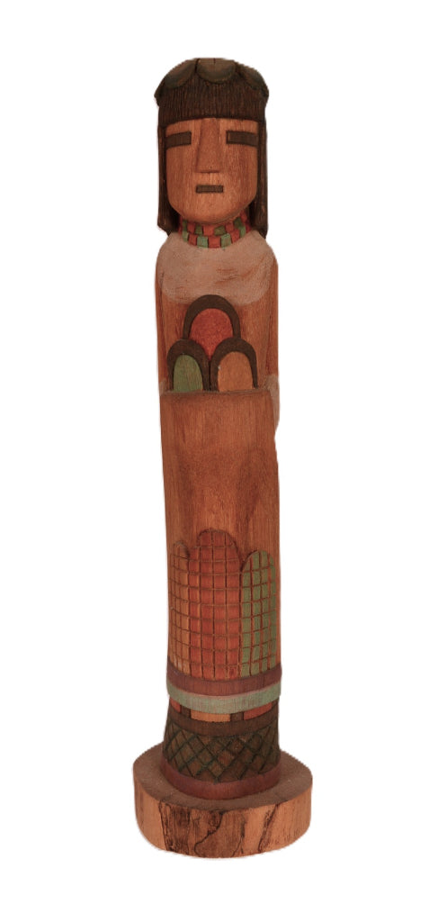 Hopi Pueblo Coochsiwukioma Waterclan Spirit Kachina Doll By Delbridge Honanie