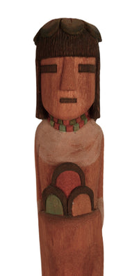 Hopi Pueblo Coochsiwukioma Waterclan Spirit Kachina Doll By Delbridge Honanie