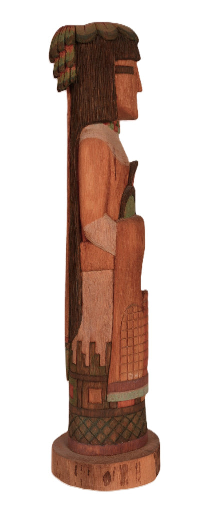 Hopi Pueblo Coochsiwukioma Waterclan Spirit Kachina Doll By Delbridge Honanie