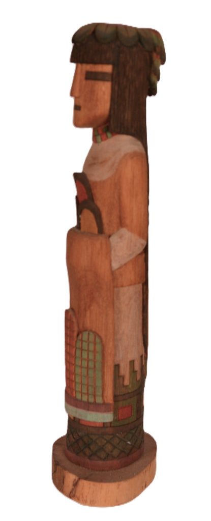 Hopi Pueblo Coochsiwukioma Waterclan Spirit Kachina Doll By Delbridge Honanie