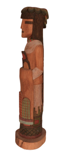 Hopi Pueblo Coochsiwukioma Waterclan Spirit Kachina Doll By Delbridge Honanie