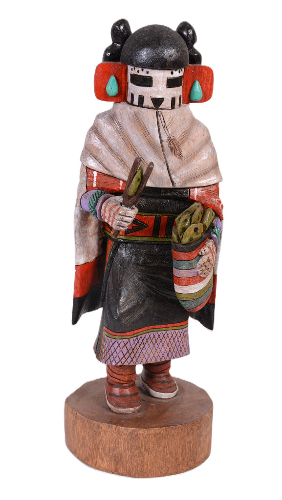 Hopi Kachina Cactus Doll By Horace Kayquoptewa