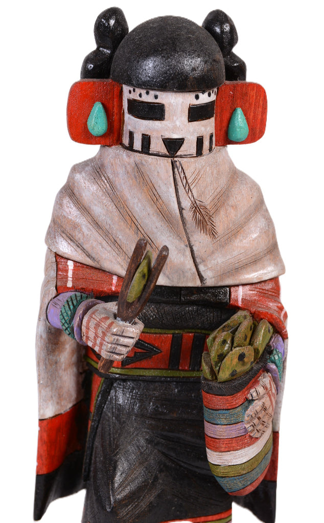 Hopi Kachina Cactus Doll By Horace Kayquoptewa