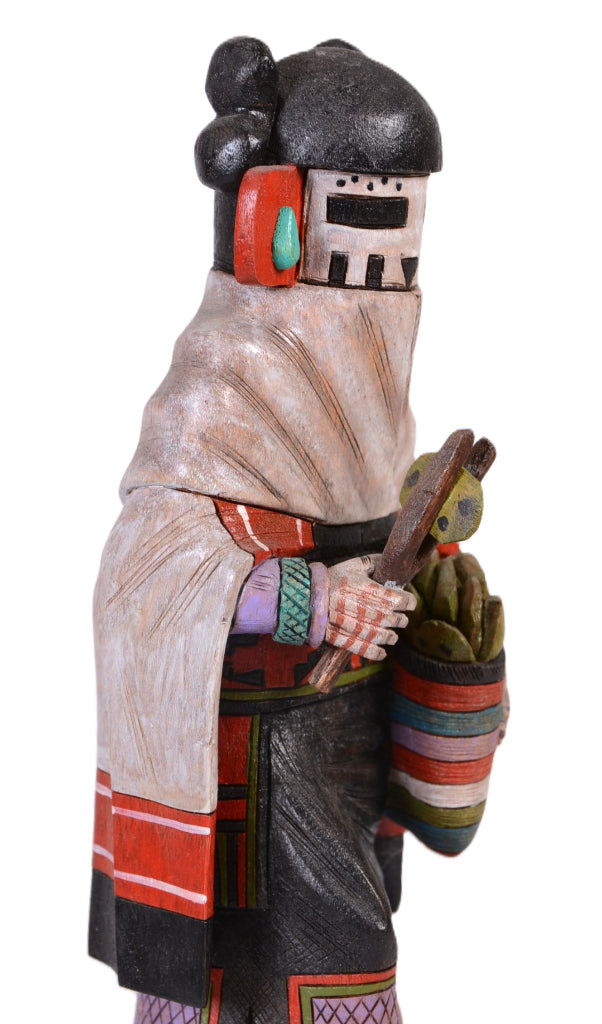 Hopi Kachina Cactus Doll By Horace Kayquoptewa