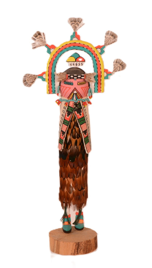 Hopi Pueblo Cloud Man Kachina Doll By A. F. Leon