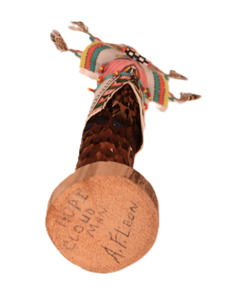 Hopi Pueblo Cloud Man Kachina Doll By A. F. Leon