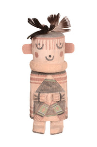 Hopi Pueblo Old Style Kachina Doll By AH