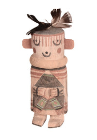 Hopi Pueblo Old Style Kachina Doll By AH