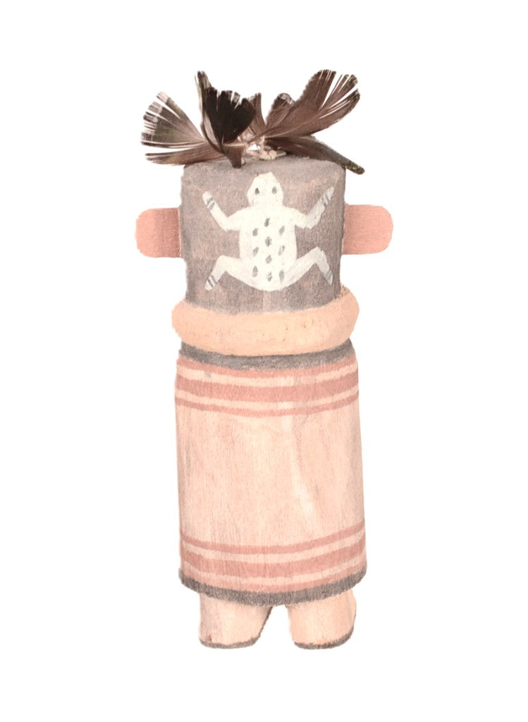 Hopi Pueblo Old Style Kachina Doll By AH