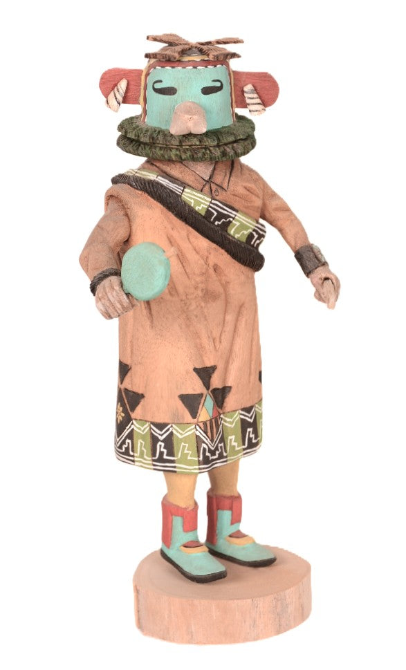 Hopi Pueblo Korosata Kachina Doll By Tino Youvella