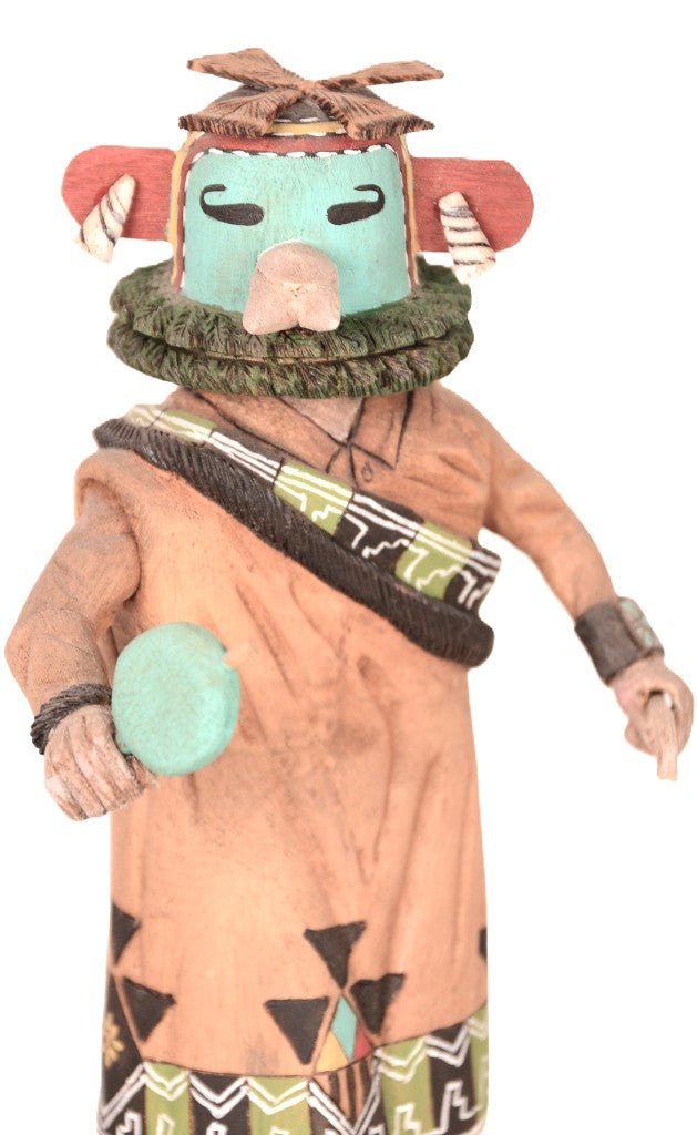 Hopi Pueblo Korosata Kachina Doll By Tino Youvella