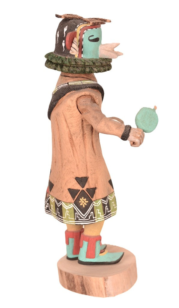 Hopi Pueblo Korosata Kachina Doll By Tino Youvella
