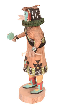 Hopi Pueblo Korosata Kachina Doll By Tino Youvella