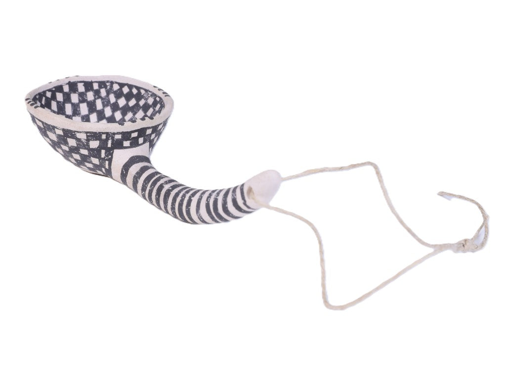 Laguna Pueblo Ladle By Michael Kanteena; Anasazi Revival