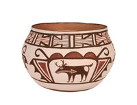 Zuni Pueblo Pottery Bowl By Quanita Kalestewa
