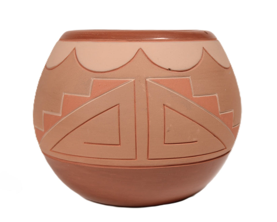 San Juan Pueblo Pottery By J. Curran
