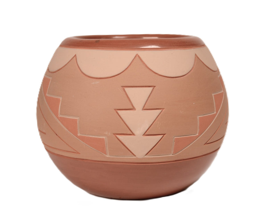 San Juan Pueblo Pottery By J. Curran