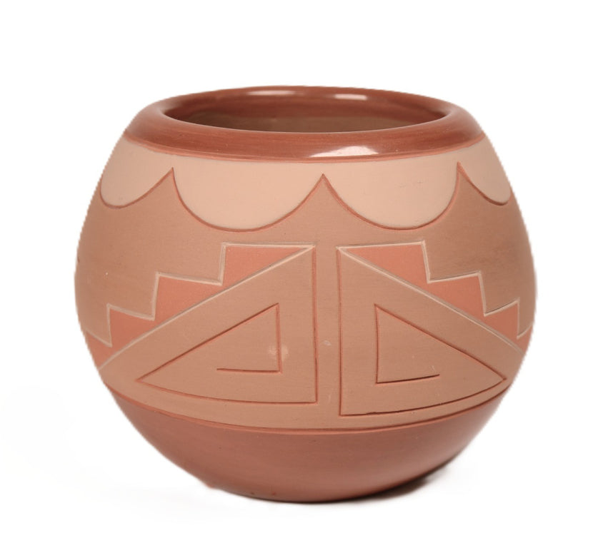 San Juan Pueblo Pottery By J. Curran