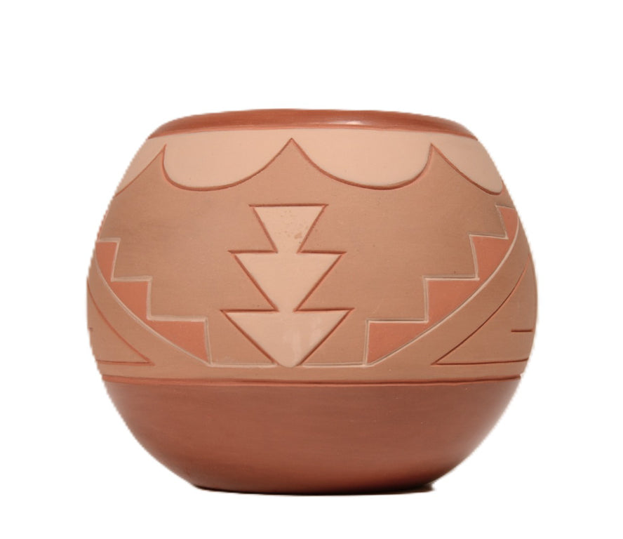 San Juan Pueblo Pottery By J. Curran