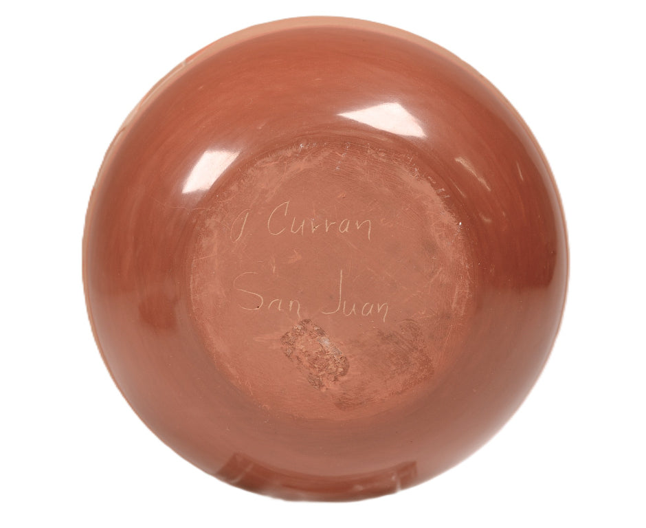 San Juan Pueblo Pottery By J. Curran