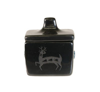 San Ildefonso Pueblo Pottery Box with Lid By Russell Sanchez