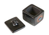 San Ildefonso Pueblo Pottery Box with Lid By Russell Sanchez