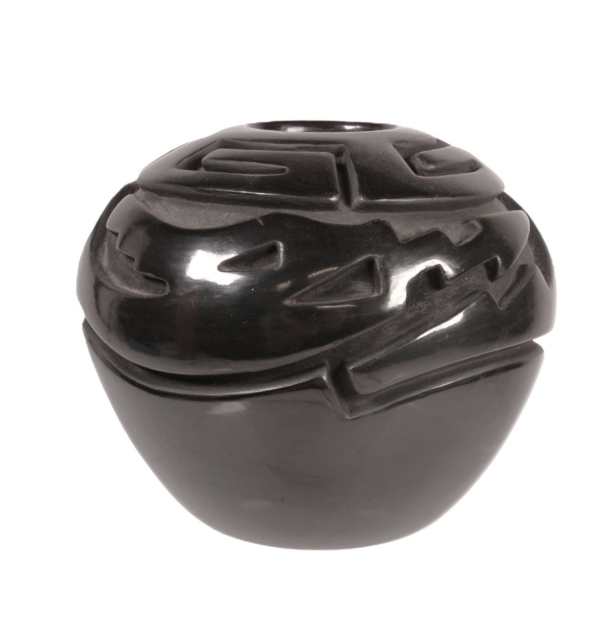 Santa Clara Pueblo Black Pottery By Vicki Martinez