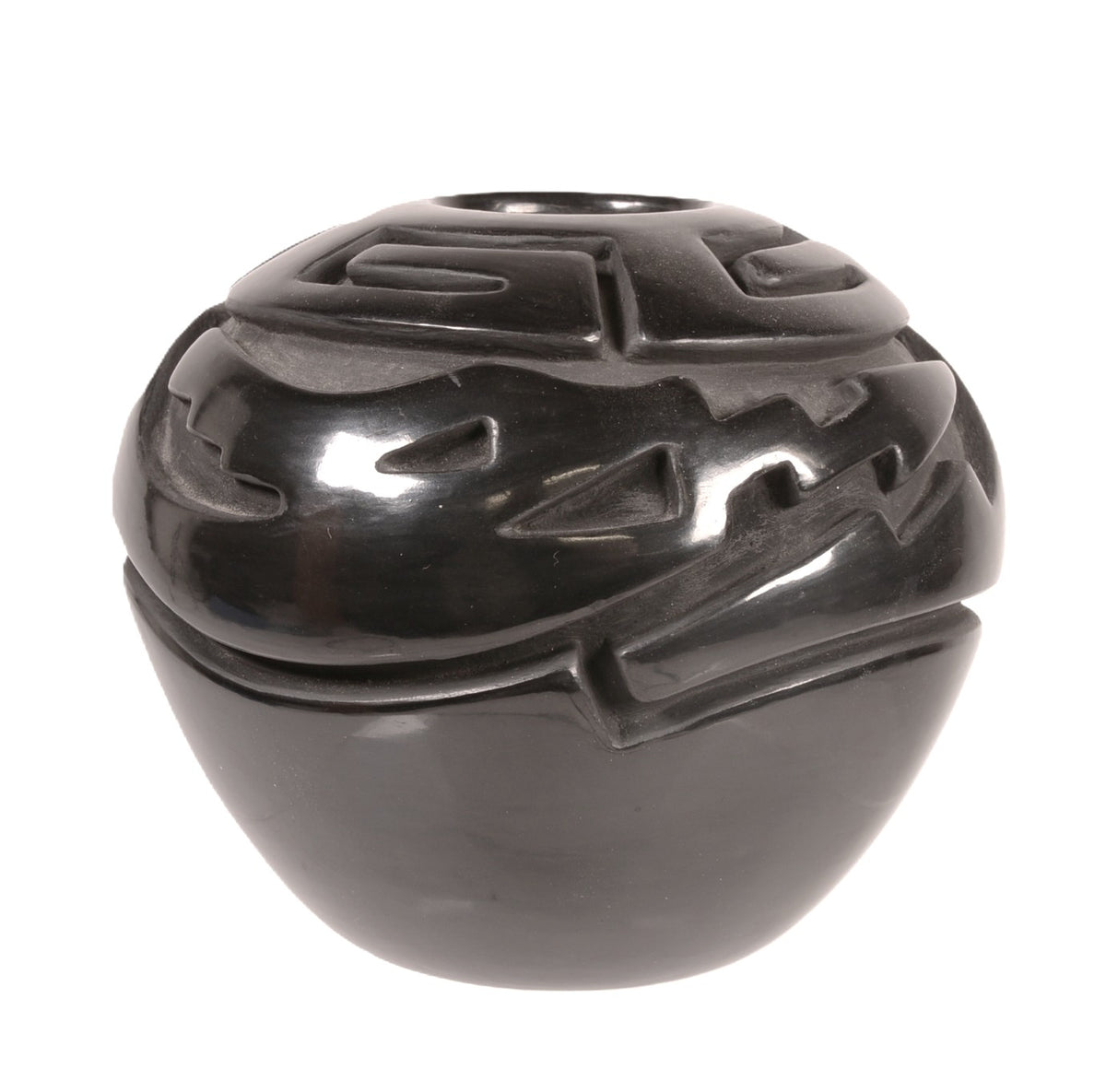 Santa Clara Pueblo Black Pottery By Vicki Martinez
