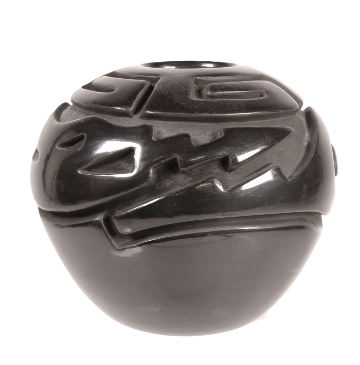 Santa Clara Pueblo Black Pottery By Vicki Martinez