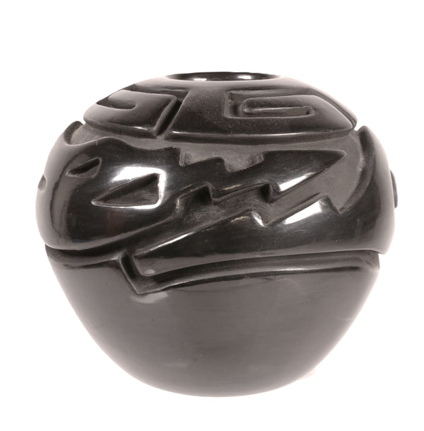 Santa Clara Pueblo Black Pottery By Vicki Martinez