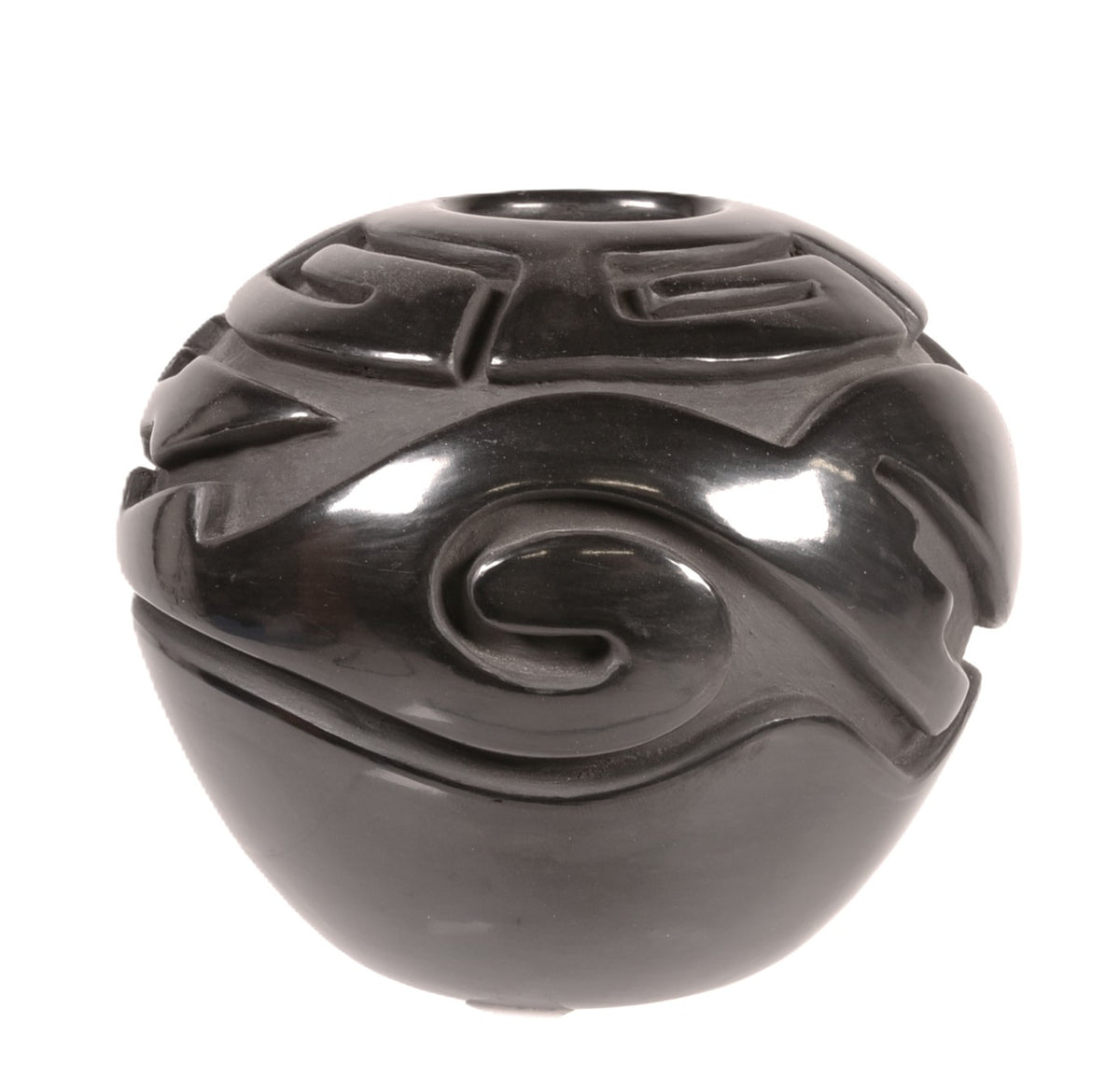 Santa Clara Pueblo Black Pottery By Vicki Martinez