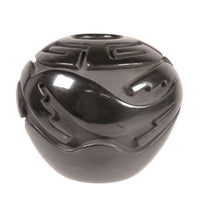 Santa Clara Pueblo Black Pottery By Vicki Martinez
