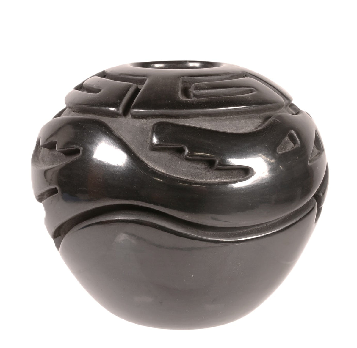 Santa Clara Pueblo Black Pottery By Vicki Martinez