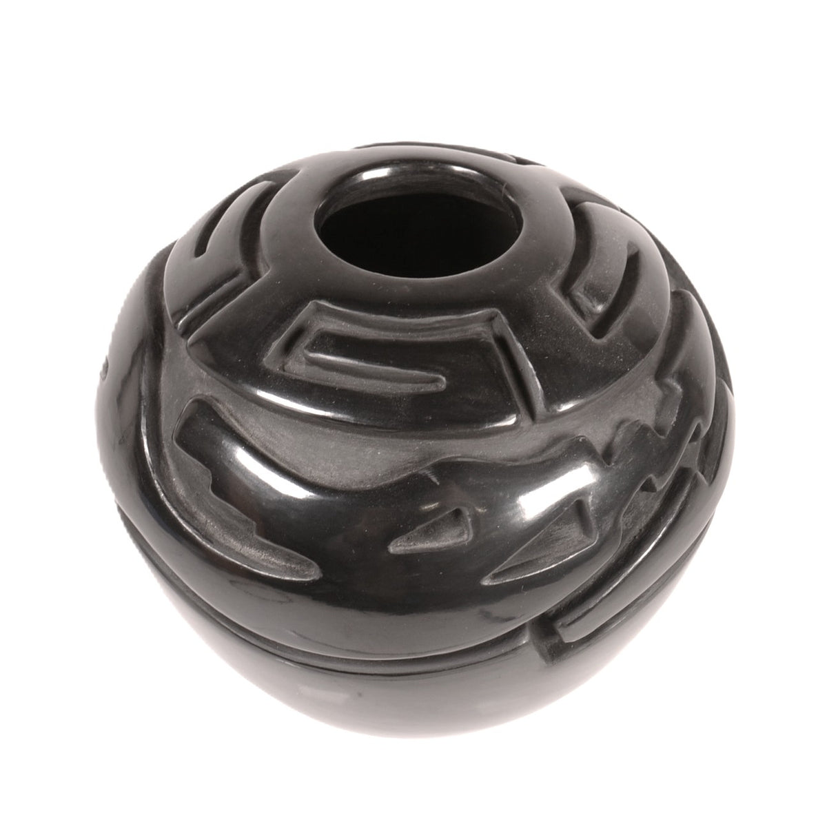 Santa Clara Pueblo Black Pottery By Vicki Martinez