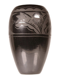 Santa Clara Pueblo Black Pottery By Yolanda Valenda