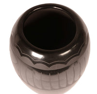 Santa Clara Pueblo Black Pottery By Yolanda Valenda