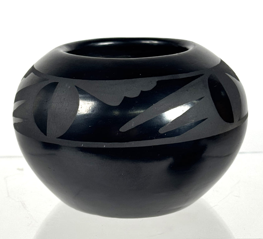 San Ildefonso Pottery Jar by Maria Martinez; Maria and Santana
