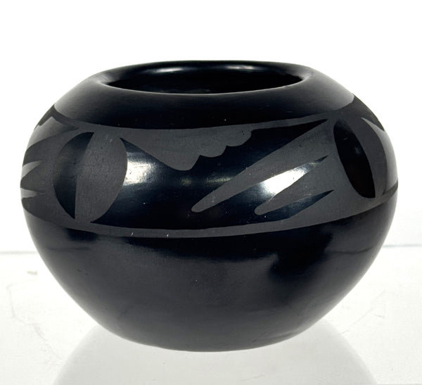 San Ildefonso Pottery Jar by Maria Martinez; Maria and Santana
